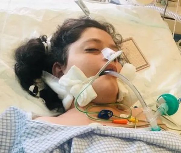 تصویر مهسا امینی در بیمارستان قبل از فوت 