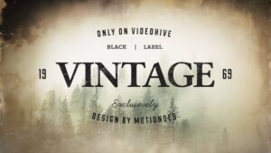 دانلود رایگات پروژه افترافکت Videohive Vintage Opener 3