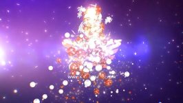 دانلود فایل لایه باز افتر افکت برای تبریک کریسمس Christmas Light Logo Opener